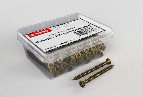 Крепёжный элемент Саморез IZG универсальный 5х90  (50 шт.), Izogertz